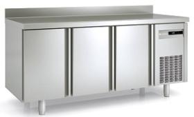 Masa frigorifica refrigerare 3 usi latime 700 cu rebord MRG-200 CORECO#1