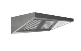 Hota de perete snack fara motor, 2800x900x450#1