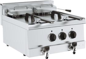 Friteuza dubla 10+10 litri, electrica, top, linia 600 G6F200E KUSINA#1