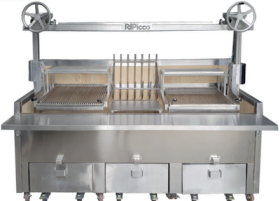 Gratar pe carbuni cu suport mobil, TOSCANA, NPICCO#1