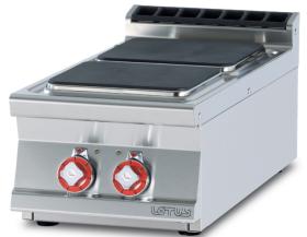 Masina gatit 2 plite patrate, top, electrica, linia 900, PCQT-94ET, LOTUS#1