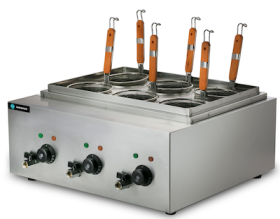 Masina fiert/gatit paste, 3 cuve, electrica, top, HKN-EKT60, HURAKAN#1
