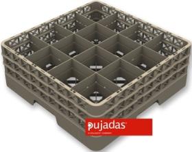 Cos 16 compartimente pentru pahare, H260, P5160E4, PUJADAS#1