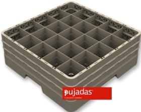 Cos inchis,25 compartimente pentru pahare,H300 mm, P5250E5F1, PUJADAS#1