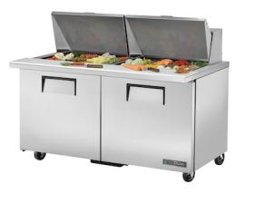 Masa frigorifica salate, 2 usi, TSSU-60-24M-B-ST-FGLID-HC, TRUE#1