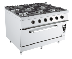 Masina gatit 6 arzatoare+cuptor mare, gaz, linia 900, G9K212G KUSINA#1