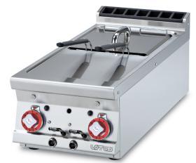 Friteuza top, gaz, dubla, 8+8 litri, linia 900 F2/8T-94G LOTUS#1