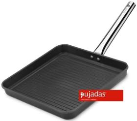 Tigaie grill cu strat anti-lipire, BLACK SERIES, P142.100, PUJADAS#1