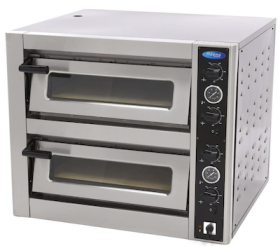 Cuptor 4+4 pizza, electric, DELUXE, MAXIMA#1