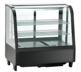 Vitrina refrigerare, geam curbat, top, 100 litri VRGCT100EF#1