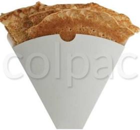 Articole street food -White Paper Cone 01CREPE COLPAC#1