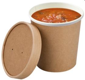 Bol supa -Compostable Souper Cup -450ml 04S16SCC COLPAC#1
