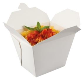 Cutie meniu - White Microwaveable Paperboard Box – 750ml 01OR1MW COLPAC#1