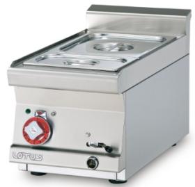 Bain marie GN 1/2 + GN 1/4, electric, top, BMT-63EM LOTUS#1