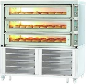 Cuptor patiserie cu 3 vetre, electric, 120/3 MANZ#1