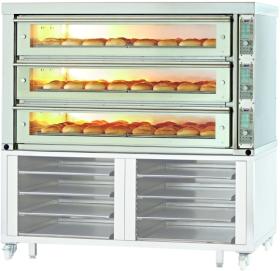 Cuptor patiserie cu 3 vetre, electric, 120/3 MANZ#2