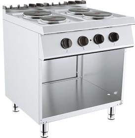 Masina gatit 4 plite rotunde cu suport deschis, electrica, linia 700 G7K200E-W KUSINA#1