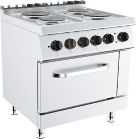 Masina gatit 4 plite rotunde+cuptor GN 2/1, electrica, linia 700 G7K210E KUSINA#1