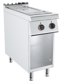 Bain Marie 1xGN 1/3+1xGN 2/3, cu suport deschis,  electric, linia 900 G9S100E-W KUSINA#1