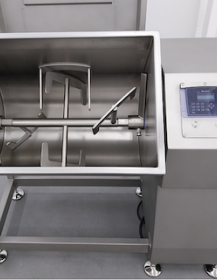 Malaxor carne semicongelata -2 °C, 130 kg, cu suport#2