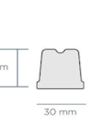 Masina cuburi gheata tip european, 20 kg, racire pe apa, SCH20 SIMAG#2