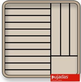 Cos pentru farfurii,inchis,Ø 270-310, P14126F1, PUJADAS#1