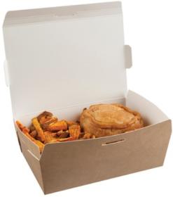 Cutie meniu - “Cookpac” Paperboard Oven and Microwave Box – 1540ml 01CKPS5 COLPAC#1