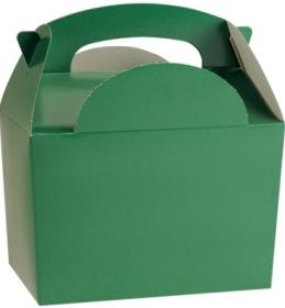 Cutie sandwich - Green paperboard box with handle 01MBGREE COLPAC#1