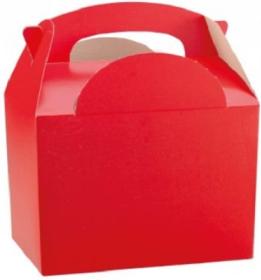 Cutie sandwich - Red Paperboard Carry Pack Box 01MBRED COLPAC#1