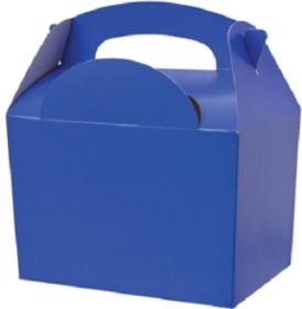 Cutie sandwich - Dark blue paperboard box with handle 01MBBLUE COLPAC#1