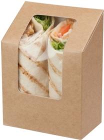 Cutie sandwich – Zest – Kraft Paperboard Tuck-Top Wrap Pack 01TS5KC COLPAC#1