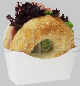 Articole street food -Bagel Scoop (white) 01BA1WH COLPAC#1