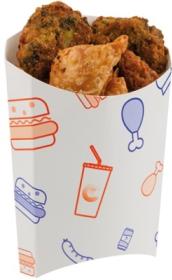 Articole street food -Printed Jumbo Paperboard Scoop “Ssupa Snax” 01SG1XJS COLPAC#1