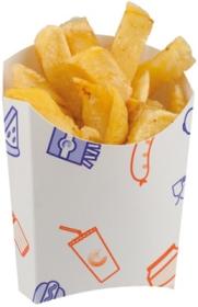 Articole street food -Printed Small Paperboard Scoop “Ssupa Snax” 01SG1SS COLPAC#1