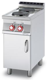 Masina gatit 2 plite rotunde cu suport deschis, electrica, linia 700, PC-74ET, LOTUS#1