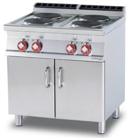 Masina gatit 4 plite rotunde cu suport deschis, electrica, linia 700, PC-78ET, LOTUS#1