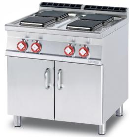 Masina gatit 4 plite patrate cu suport deschis, electrica, linia 700, PCQ-78ET, LOTUS#1