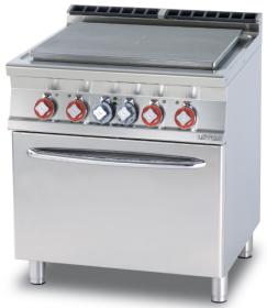 Plita solida+cuptor static, electrica, linia 700, TPF-78ET, LOTUS#1