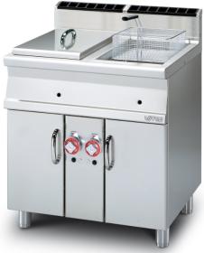 Friteuza cu suport, gaz, dubla, 13+13 litri, linia 700 F2/13-78G LOTUS#1
