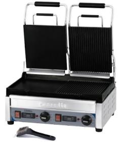 Contact grill, dublu, mixt, CGP2HRBLPT, CASSELIN#1