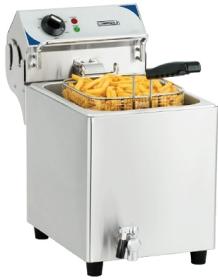 Friteuza simpla 7 litri cu robinet, top, electrica, CFEV7B, CASSELIN#1