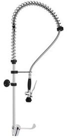 Dus cu o intrare, cu baterie de robineti si brat clinic, R 02 01 02 02 05, MONOLITH#1