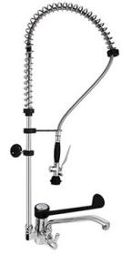 Dus cu o intrare, cu baterie de robineti si cap lavoar, R 02 01 02 02 49, MONOLITH#1