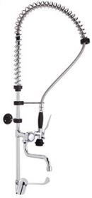 Dus cu o intrare, cu baterie de robineti, cap lavoar si brat clinic, R 02 01 02 02 13, MONOLITH#1