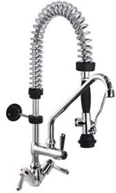 Dus cu o intrare, cu baterie de robineti si cap lavoar, R 01 01 02 01 92, MONOLITH#1