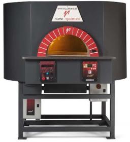 Cuptor rotativ vatra 9 pizza, gaz + lemn, 120 ROTATIVE – G/W, VALORIANI#1