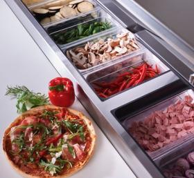 Masa frigorifica pizza, 2 usi, TPP-AT-60-HC, TRUE#2