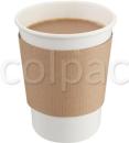 Manson pahar –Brown cup wrap (large) -350 ml/12oz 04LCCB COLPAC