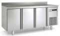 Masa frigorifica refrigerare 3 usi latime 700 cu rebord MRG-200 CORECO