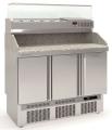 Masa preparare pizza cu blat granit+ vitrina refrigerata MFCP-140 CORECO